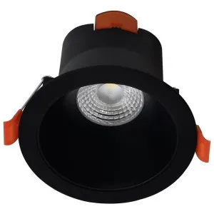 Comet Dimmable Low Glare LED Fixed Downlight, 9W, CCT, Black by CLA Ligthing, a Spotlights for sale on Style Sourcebook