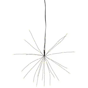 Firework LED Hanging Fairy Light, Black by Eglo, a Christmas for sale on Style Sourcebook