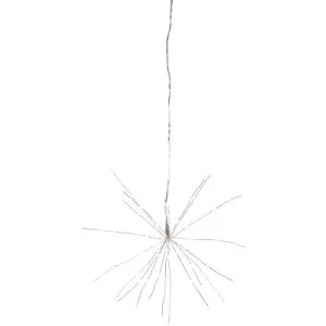 Firework LED Hanging Fairy Light, Silver by Eglo, a Christmas for sale on Style Sourcebook