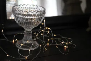 Dew Drop LED Fairy Light, 400cm, 2000K, Silver by Eglo, a Christmas for sale on Style Sourcebook