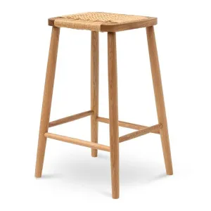 Crawford 65cm Rattan Bar Stool - Natural by Interior Secrets - AfterPay Available by Interior Secrets, a Bar Stools for sale on Style Sourcebook