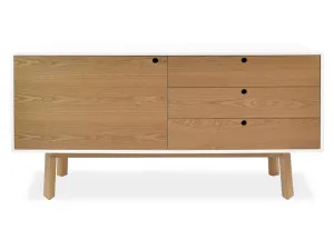 Ex Display - Irene 1.6m Scandianavian Sideboard Buffet Unit by Interior Secrets - AfterPay Available by Interior Secrets, a Sideboards, Buffets & Trolleys for sale on Style Sourcebook