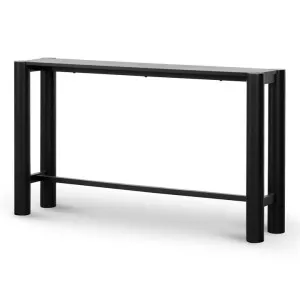 Kole 1.5m Console Table - Full Black by Interior Secrets - AfterPay Available by Interior Secrets, a Console Table for sale on Style Sourcebook
