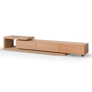 Dwell Extendable TV Entertainment Unit - Natural by Interior Secrets - AfterPay Available by Interior Secrets, a Entertainment Units & TV Stands for sale on Style Sourcebook