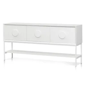 Curtis 1.8m Console Table - White by Interior Secrets - AfterPay Available by Interior Secrets, a Console Table for sale on Style Sourcebook