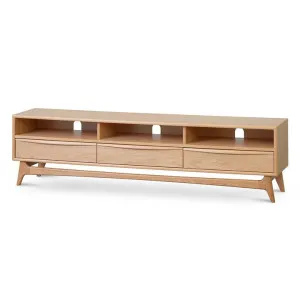 Brendon 1.8m TV Entertainment Unit - Natural Oak by Interior Secrets - AfterPay Available by Interior Secrets, a Entertainment Units & TV Stands for sale on Style Sourcebook