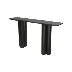 Imogen 1.6m Console Table - Full Black by Interior Secrets - AfterPay Available by Interior Secrets, a Console Table for sale on Style Sourcebook