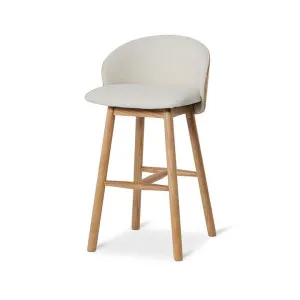 Lennox 65cm Natural Bar Stool - Beige by Interior Secrets - AfterPay Available by Interior Secrets, a Bar Stools for sale on Style Sourcebook