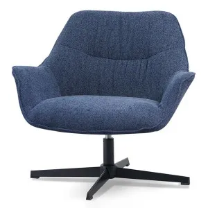 Lamont Lounge Chair - Denim Blue by Interior Secrets - AfterPay Available by Interior Secrets, a Chairs for sale on Style Sourcebook