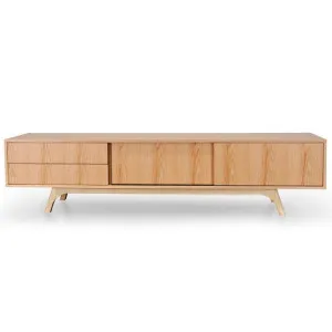 Ex Display - Ella Scandinavian 2.1m TV Entertainment Unit - Natural by Interior Secrets - AfterPay Available by Interior Secrets, a Entertainment Units & TV Stands for sale on Style Sourcebook