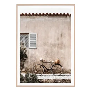 Summer Bicycle Framed Print in 87 x 122cm by OzDesignFurniture, a Prints for sale on Style Sourcebook