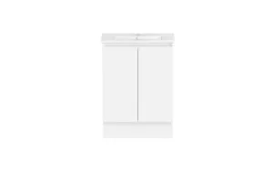 Ascot Floor Or Wall Mount Slim Vanity 615mm Polar Gloss In White By Raymor by Raymor, a Vanities for sale on Style Sourcebook