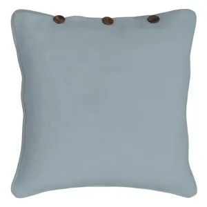 RANS London Grey with button 43X43cm Cushion Cover by null, a Cushions, Decorative Pillows for sale on Style Sourcebook