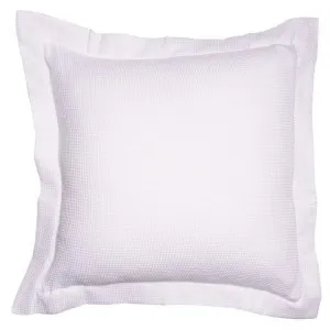 RANS Paris Waffle White 60x60cm Cushion Cover by null, a Cushions, Decorative Pillows for sale on Style Sourcebook