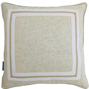 Mirage Haven Willow Border Linen 50x50cm Cushion Cover by null, a Cushions, Decorative Pillows for sale on Style Sourcebook