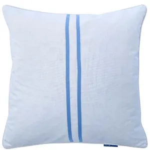 Mirage Haven Rays Twin Stripe Blue And White 50x50cm Cushion Cover by null, a Cushions, Decorative Pillows for sale on Style Sourcebook