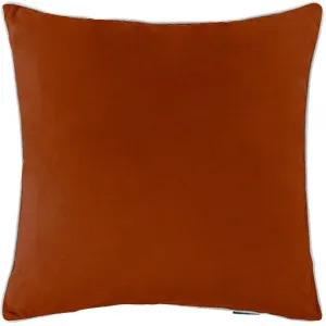 Mirage Haven Gun Premium Velvet Rust 50x50cm Cushion Cover by null, a Cushions, Decorative Pillows for sale on Style Sourcebook