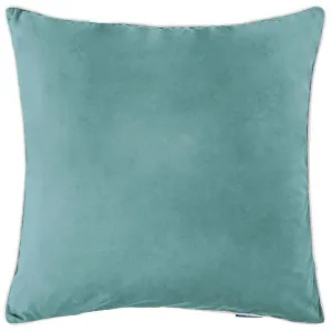 Mirage Haven Gun Premium Velvet Sage Green 50x50cm Cushion Cover by null, a Cushions, Decorative Pillows for sale on Style Sourcebook