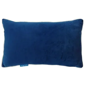 Mirage Haven Gun Premium Velvet Dark Blue 30x50cm Cushion Cover by null, a Cushions, Decorative Pillows for sale on Style Sourcebook