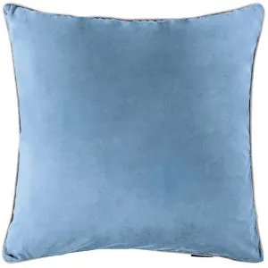 Mirage Haven Rina Premium Velvet Duck Egg Blue 60x60cm Cushion Cover by null, a Cushions, Decorative Pillows for sale on Style Sourcebook