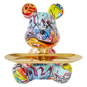 Paradox Jeen Bearbrick Trinket Tray, Graffiti by Paradox, a Decorative Boxes for sale on Style Sourcebook