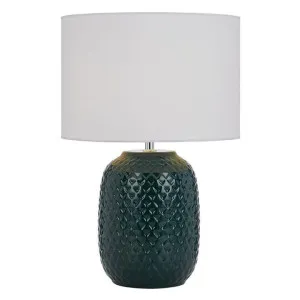 Moval Ceramic Base Table Lamp by Telbix, a Table & Bedside Lamps for sale on Style Sourcebook