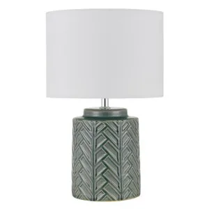 Obo Ceramic Base Table Lamp by Telbix, a Table & Bedside Lamps for sale on Style Sourcebook