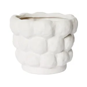 Kehlani Pot White by James Lane, a Plant Holders for sale on Style Sourcebook