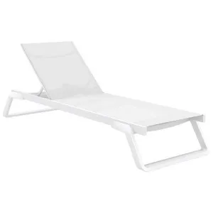 Siesta Tropic Commercial Grade Sunlounger, White by Siesta, a Outdoor Sunbeds & Daybeds for sale on Style Sourcebook