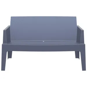Siesta Box Commercial Grade Indoor / Outdoor Sofa, 2 Seater, Anthracite by Siesta, a Sofas for sale on Style Sourcebook