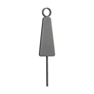 Female Restroom Sign - 140mm - Brushed Gunmetal by ABI Interiors Pty Ltd, a Outdoor Accessories for sale on Style Sourcebook