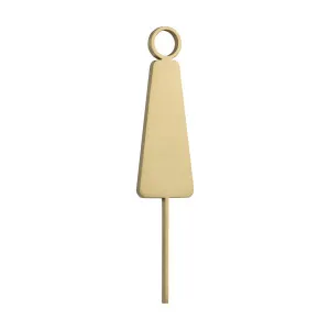 Female Restroom Sign - 140mm - Brushed Brass by ABI Interiors Pty Ltd, a Outdoor Accessories for sale on Style Sourcebook