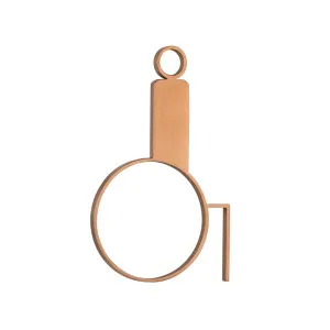 Accessible Restroom Sign - 120mm - Brushed Copper by ABI Interiors Pty Ltd, a Outdoor Accessories for sale on Style Sourcebook