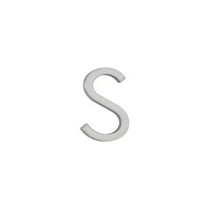 S Letter - 60mm - Stainless Steel by ABI Interiors Pty Ltd, a Outdoor Accessories for sale on Style Sourcebook