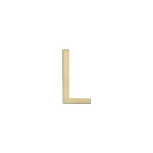 L Letter - 60mm - Brushed Brass by ABI Interiors Pty Ltd, a Outdoor Accessories for sale on Style Sourcebook