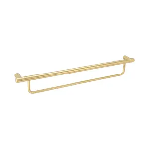 Aliro Towel Rail - Brushed Brass by ABI Interiors Pty Ltd, a Bathroom Accessories for sale on Style Sourcebook