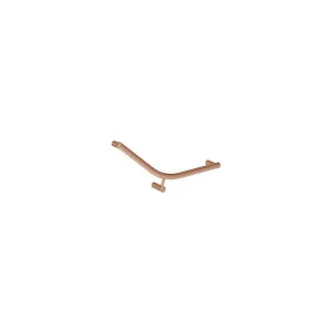 Aliro Ambulant 140° Grab Rail - Brushed Copper by ABI Interiors Pty Ltd, a Bathroom Accessories for sale on Style Sourcebook