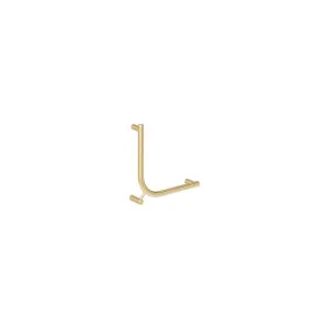 Aliro Ambulant 90° Grab Rail - Brushed Brass by ABI Interiors Pty Ltd, a Bathroom Accessories for sale on Style Sourcebook