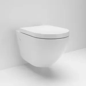 Asher - Wall-Hung Toilet Pan by ABI Interiors Pty Ltd, a Toilets & Bidets for sale on Style Sourcebook