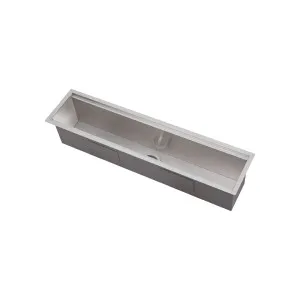 Kitchen Trough 940mm - Entertainer Series - Stainless Steel by ABI Interiors Pty Ltd, a Kitchen Sinks for sale on Style Sourcebook
