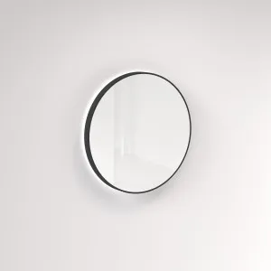 Saanti Handmade Double Trim LED Mirror 800mm • Brushed Gunmetal by ABI Interiors Pty Ltd, a Mirrors for sale on Style Sourcebook