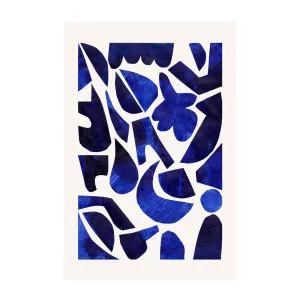 Blue Puzzle , By Ejaaz Haniff by Gioia Wall Art, a Prints for sale on Style Sourcebook