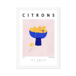 Citrons , By Ivy Green Illustrations by Gioia Wall Art, a Prints for sale on Style Sourcebook