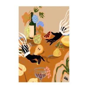 Summer Dining , By Arty Guava by Gioia Wall Art, a Prints for sale on Style Sourcebook