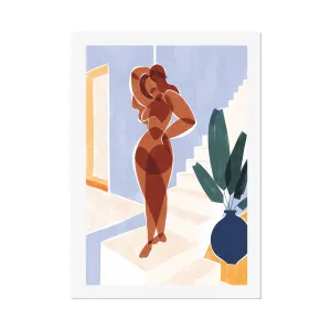 Terracotta Woman , By Ivy Green Illustrations by Gioia Wall Art, a Prints for sale on Style Sourcebook