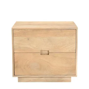 Bari Bedside Table - 2 Drawer by James Lane, a Bedside Tables for sale on Style Sourcebook