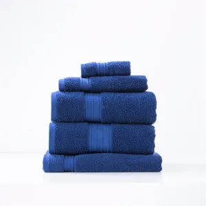 Renee Taylor Brentwood Low Twist 5 Piece Royal Towel Pack by null, a Towels & Washcloths for sale on Style Sourcebook