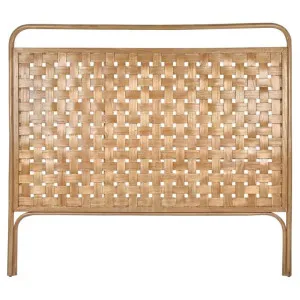 Glenthome Mindi Wood & Rattan Bed Headboard, King, Natural by Florabelle, a Bed Heads for sale on Style Sourcebook