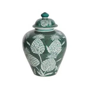 Thistle Porcelain Ginger Jar, Small by Florabelle, a Vases & Jars for sale on Style Sourcebook