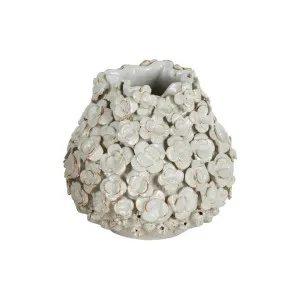 Amele Plum Bossom Ceramic Vase, White by Florabelle, a Vases & Jars for sale on Style Sourcebook